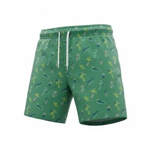 Palm Tree Print Kids Swim Trunks -Size 14/16